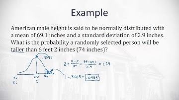 6.3 Areas Under Any Normal Curve