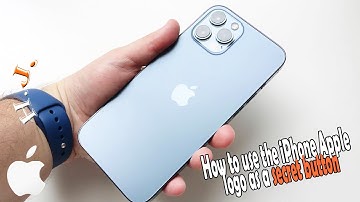 How to use the iPhone Apple logo as a secret button