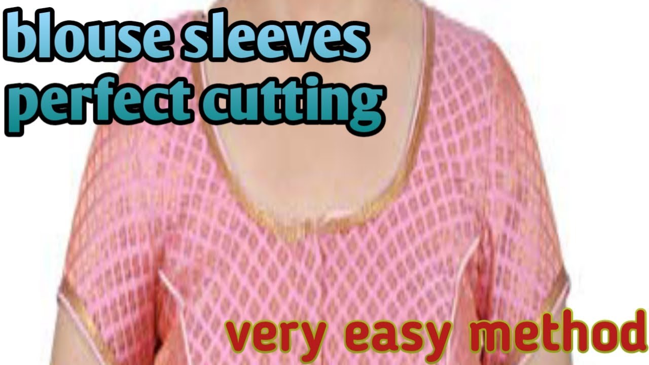 Sleeve Cutting In Simple MethodSleeves Cutting Easy Method With Basic