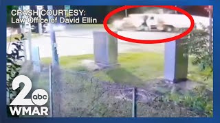Video Fuel Tanker Truck Collides With Carroll County Ambulance In Reisterstown