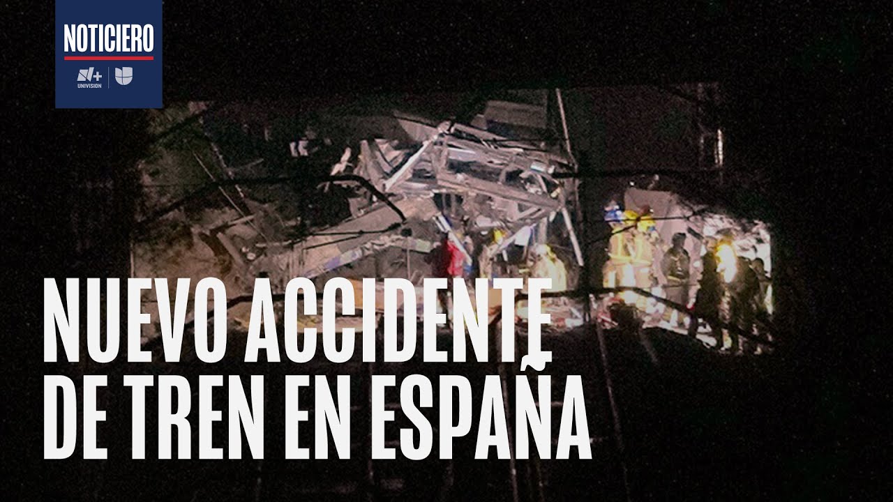 Reportan otro accidente de tren en España; incidente de hoy ocurrió cerca de Barcelona