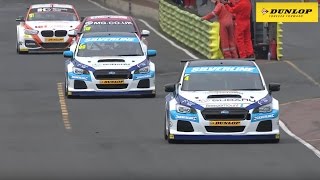 BTCC 2016 rounds 13,14,15 | Highlights from Croft | Dunlop BTCC 2016 rounds 13,14,15 | Highlights from Croft | Dunlop