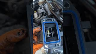 Ford fiesta coolant flange replacement #automobile #mechanic