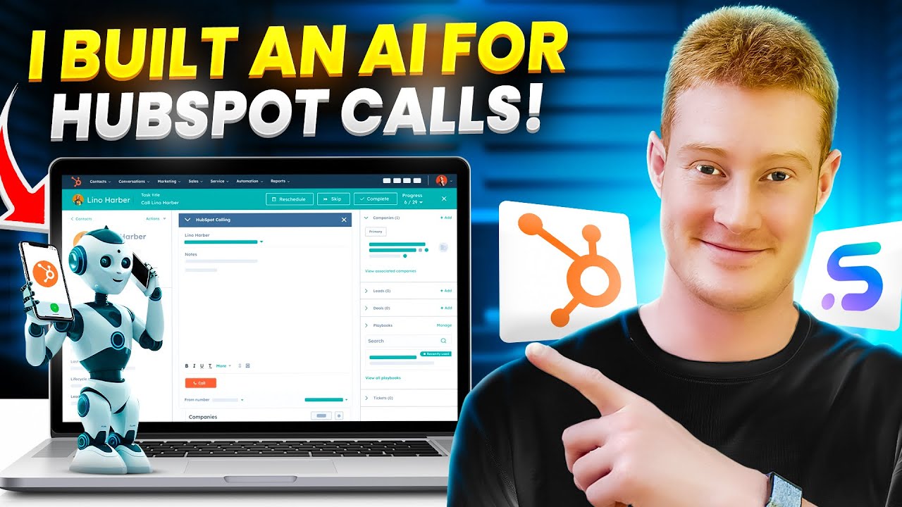 I Built an AI That Calls My Leads in Hubspot (In 15 Minutes)
