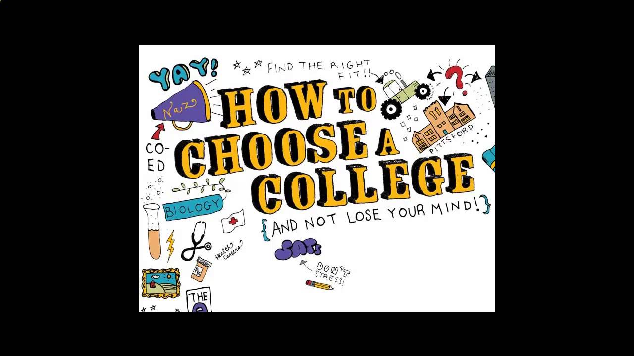How to choose a college free college - YouTube