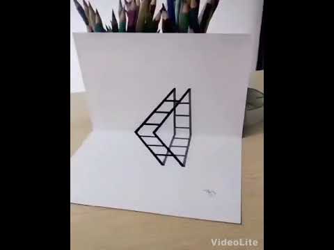 آموزش نقاشی سه بعدی کلیپ آموزشی