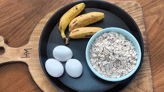 Fügen Sie einfach Eier mit Banane hinzu,es ist sehr lecker/einfaches Rezept/günstig &leckerer Snack