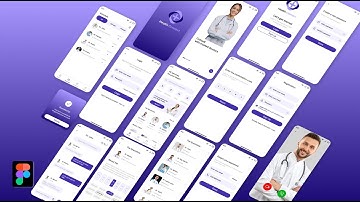Health App Ui Design | Figma Tutorial | UI/UX Tutorial