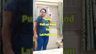 Lat Pulldown With Resistance Band