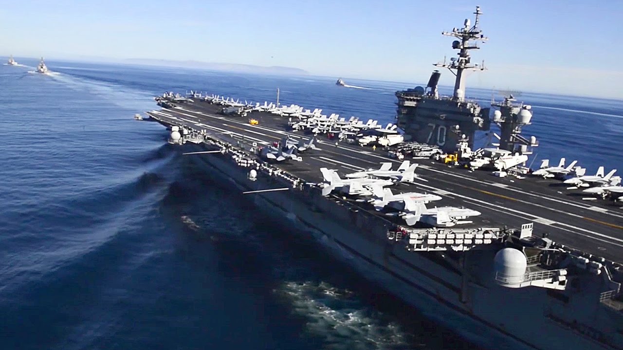 Carrier Strike Group – Simulated Strait Transit Off California Coast