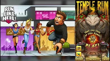 Run Like Hell! Heartbreaker Vs Temple Run 2 Jungle Fall - Endless Run Gameplay (Android/iOS)