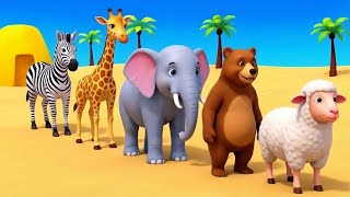 "🎶 Sing Along to Animal Sounds! 🌟 Fun Nursery Rhymes for Kids | Learning Made Easy!"