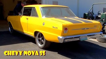 Chevy Nova SS Open Headers Lopey Idle Big Cam