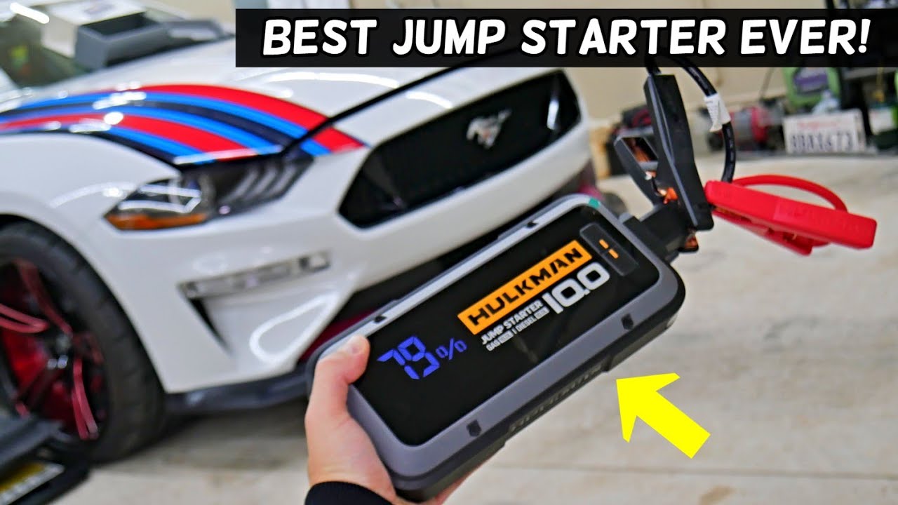  HULKMAN Alpha100 Jump Starter 4000 Amp 32000mAh Car