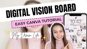 How to Create a Digital Vision Board | Manifest your Dream Life [CC English Subtitle]