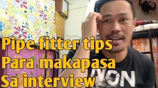 Dhodz TV Pipe fitter tips sa interview