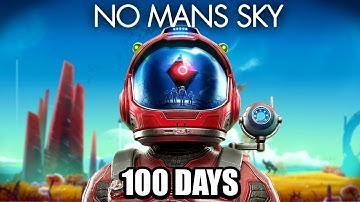 I Spent 100 Days in No Man