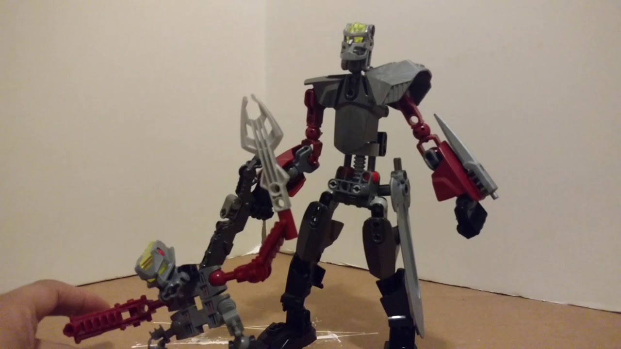 Lego bionicle MOC review: Gen 2 good guy - YouTube.