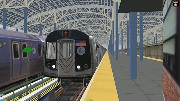 [OBND] openBVE RP Multiplayer Metro Subway Simulator:(F) To 179  via 53rd St Manhattan
