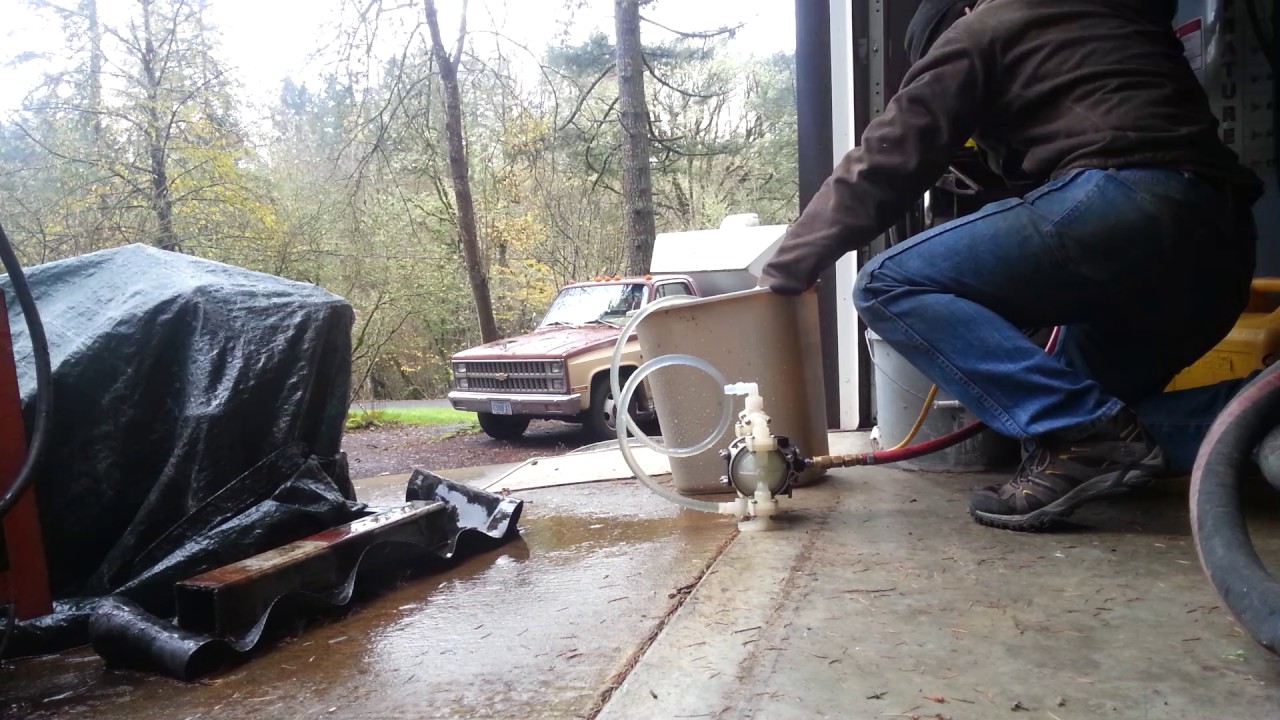 Marathon double diaphragm pump 1/4" YouTube