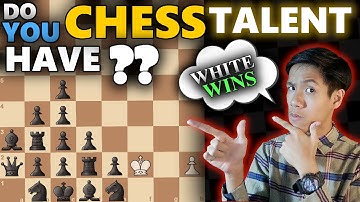 3 Puzzles That Tells If YOU Have The "Chess Talent" ! | Chess | #chess #chessstrategy