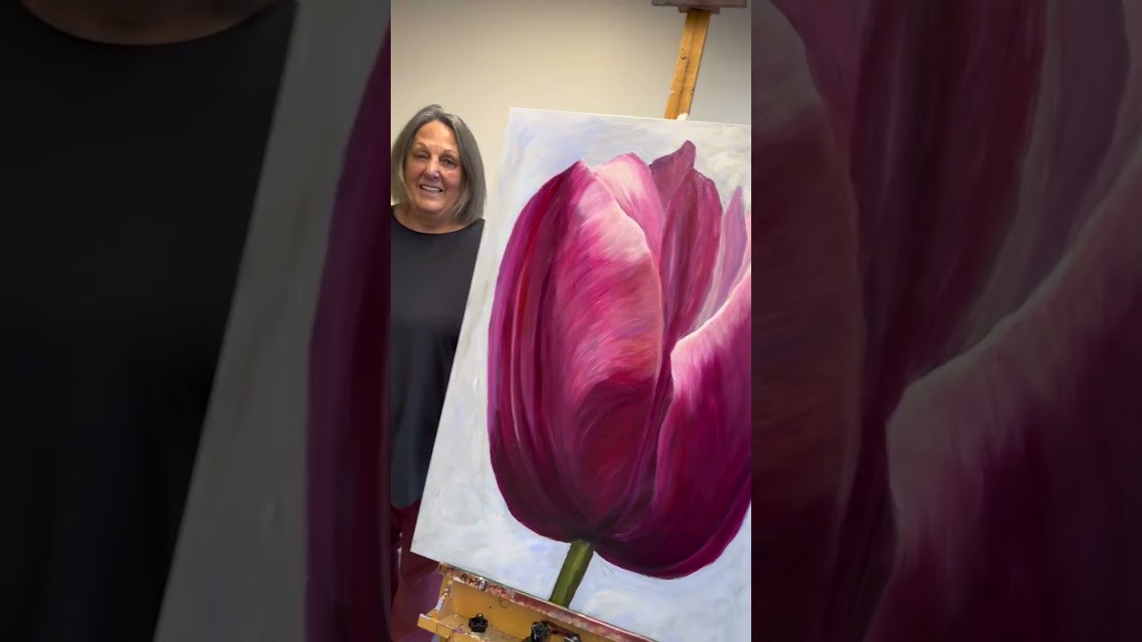 Blooms Sydney Painting Workshop with Jacqueline Coates - Class Painting Results
