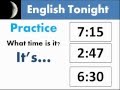 Learning to Tell Time in American English