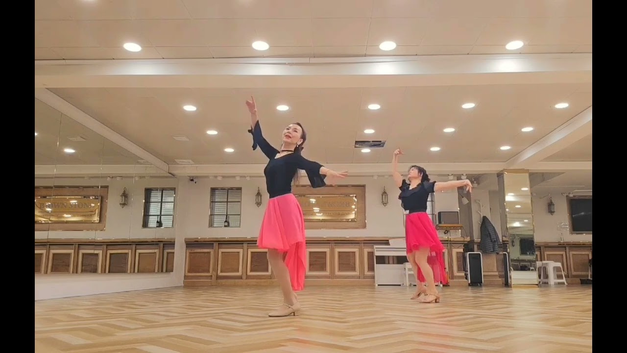 Donde  Voy  Waltz/Improver 돈데보이  비엔나왈츠 라인댄스.#썬 레드댄스스토리 동호회#방배역 이훈헤어#그레이스