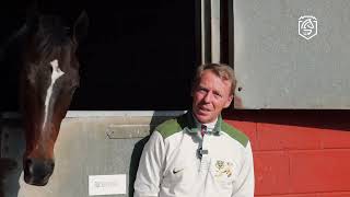 Piet Botha talks about his star Rockin' Ringo after his 10th win.