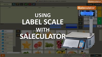 Using Label Scale with Saleculator POS