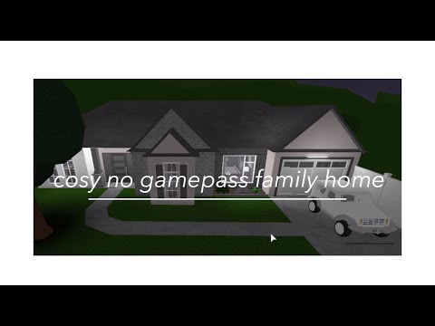 Roblox Bloxburg Family Home No Gamepasses