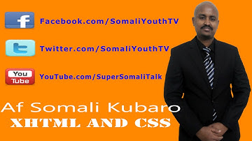 Fahamka guud ee html |  Waa Maxay XHTML  2015