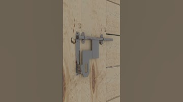 Manual sliding gate latch 🔐 design idea 💡#shorts #viralvideo