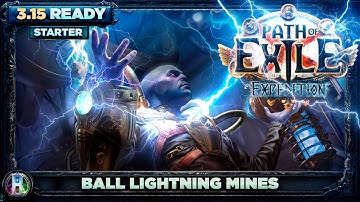 Path of Exile - Ball Lightning Mines Build - Saboteur Shadow - Path of Exile Builds - Poe Builds