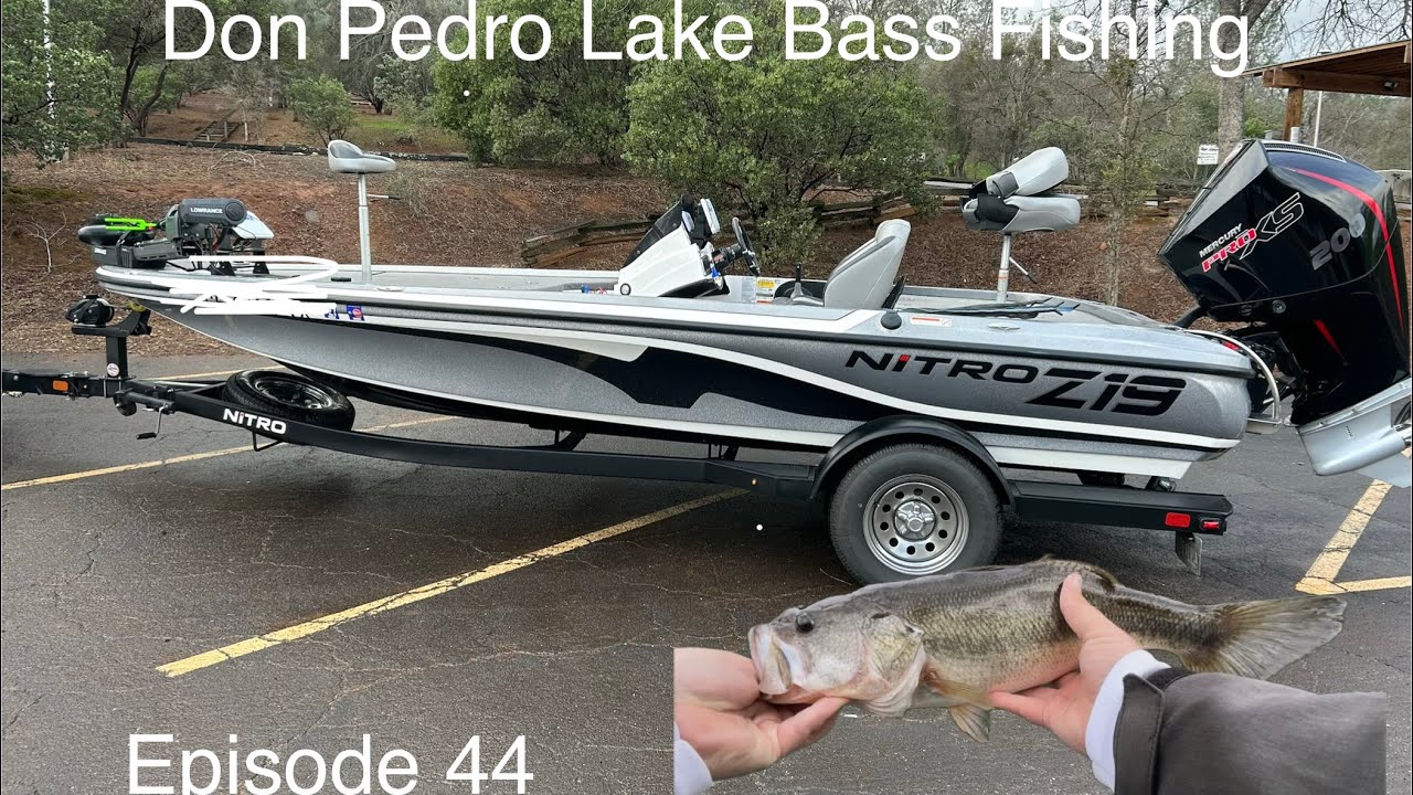 Bass fishing Don Pedro Lake Episode 44