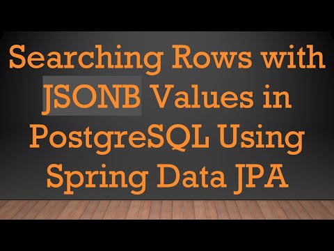 Searching Rows with