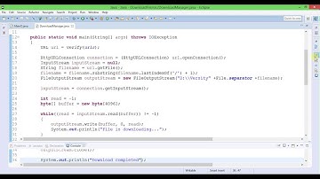 Java Download File From Internet Part 2