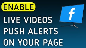 How To Enable Live Videos Push Notifications On Your Page On Facebook On PC (New Update)