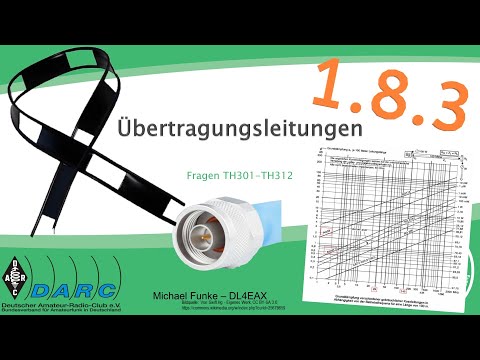Amateurfunklehrgang E | 1.8.3. Übertragungsleitung - dB, Verluste, Dämpfungsdiagramm, Hühnerleiter