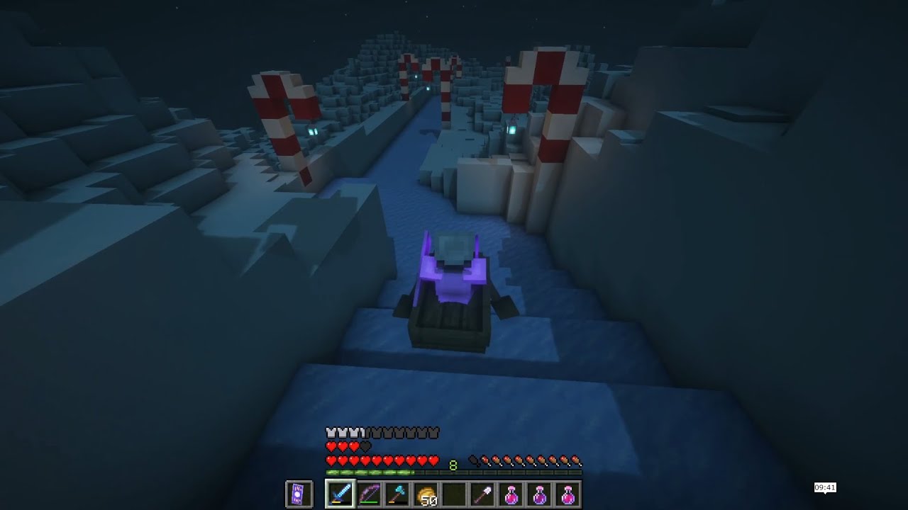Winter Puzzleland 2 #4 - Ice Sledding | Minecraft Map - YouTube