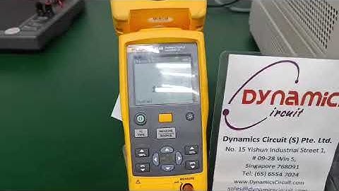 Fluke 714B Thermocouple Calibrator Repairs by Dynamics Circuit (S) Pte. Ltd.