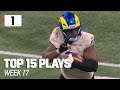 Top 15 Plays of Week 17 | 2025 NFL Season