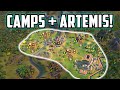 The most busted start imaginable  artemis  camp pantheon  civ 6 sumeria