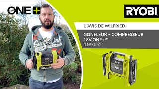 13€50 sur Pack ryobi gonfleur compresseur 18v r18mi-0 - 1 batterie