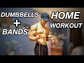 Dumbbell Workout and Resistance Band Workout | Upperbody Workout | Pinoy Fitness