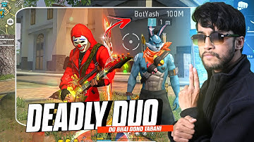 The Best Duo😱 Of Free Fire is Back!🔥 Badge99 & BotYash Gameplay