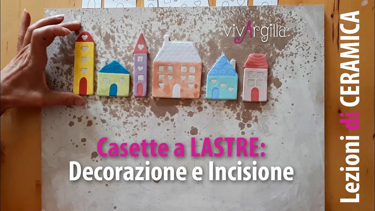 3. casette  a Lastre: decorazione a engobbio