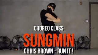 Chris brown - Run It | Sungmin Choreo Class | @JustJerkDanceAcademy Resimi
