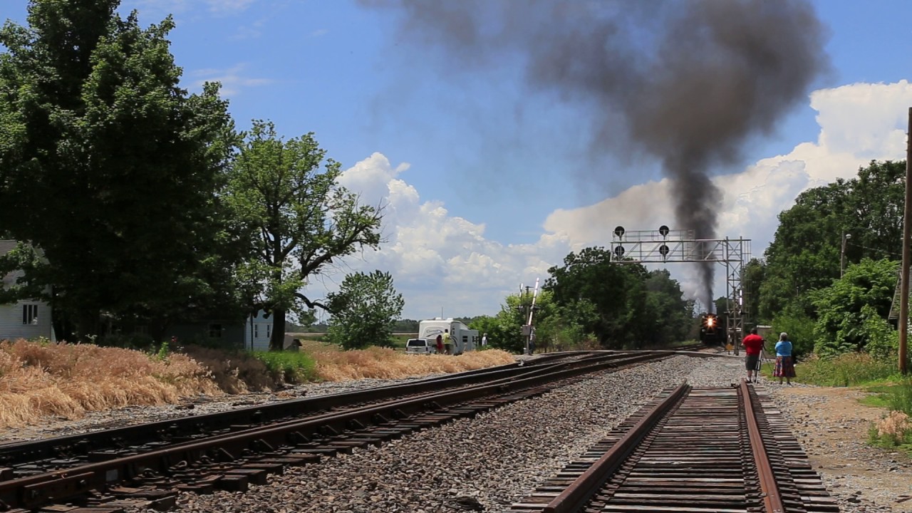 NKP 765 Claypool, Indiana 6192017 YouTube