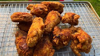 Fried Chicken!! Party Wings Recipe!